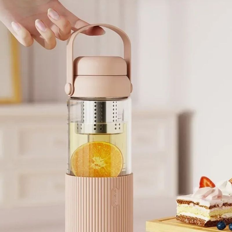 Gourde Verre Infuseur