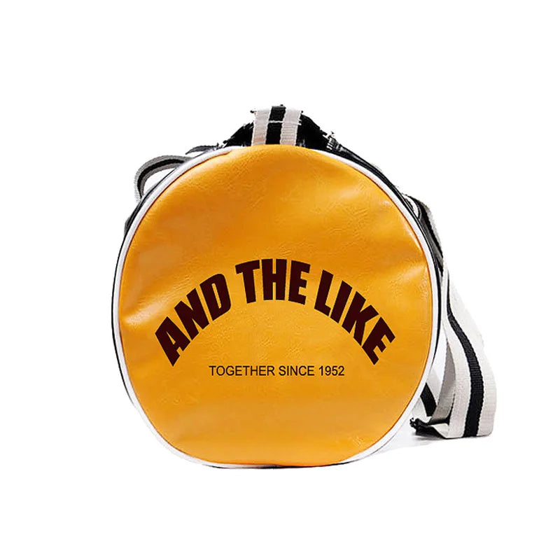 Sac de Sport PU Homme Vintage