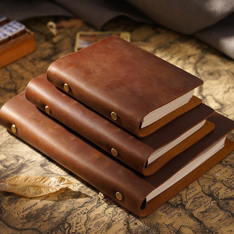 carnet de note cuir rechargeable