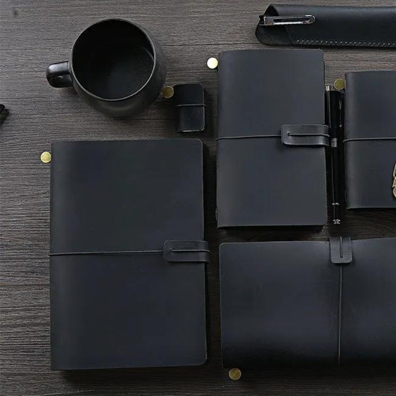 carnet de note en cuir
