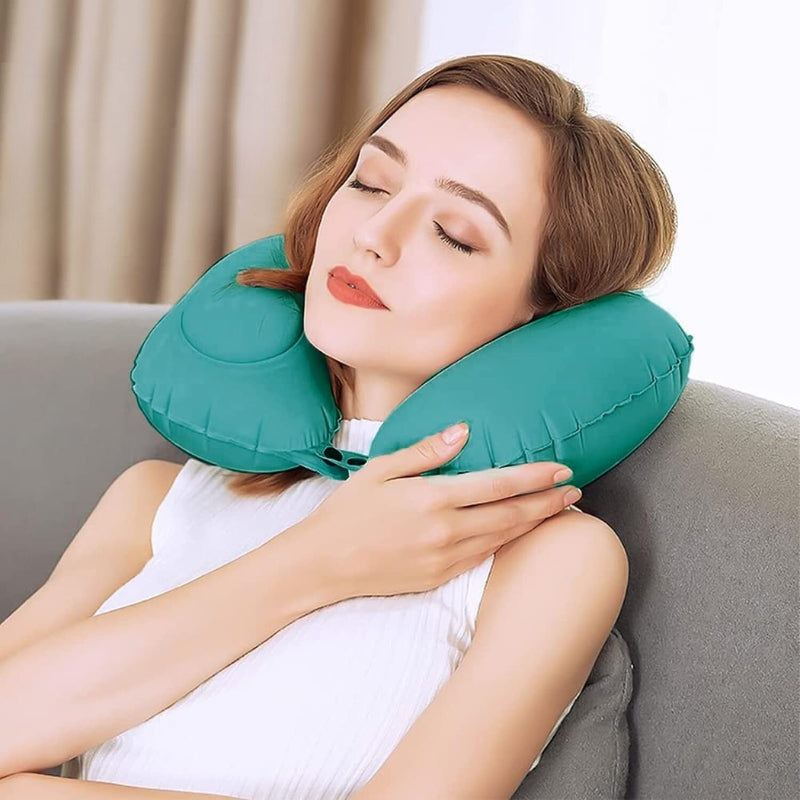 coussin nuque voyage gonflable