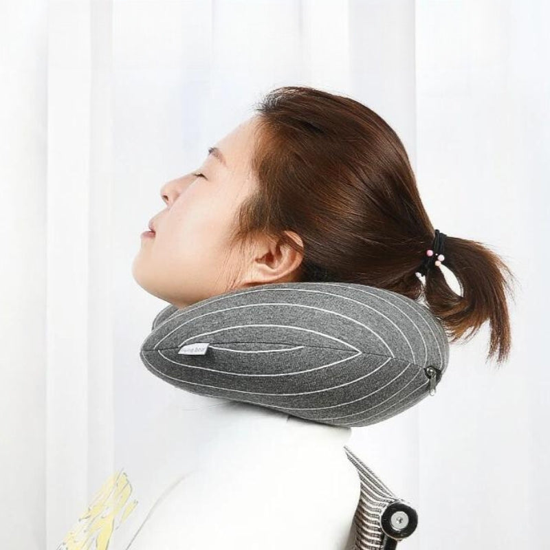 oreiller de voyage pliable