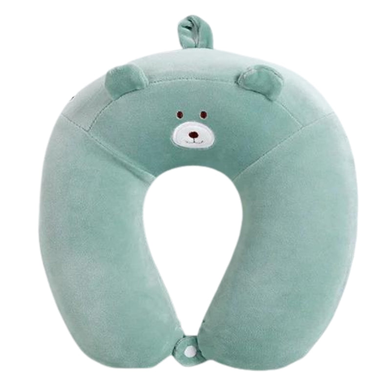 Oreiller de voyage Animaux mignon pour Enfants - 30 x 30 cm - Mousse à Oreiller de voyage Animaux mignon pour Enfants - 30 x 30 cm - Mousse à