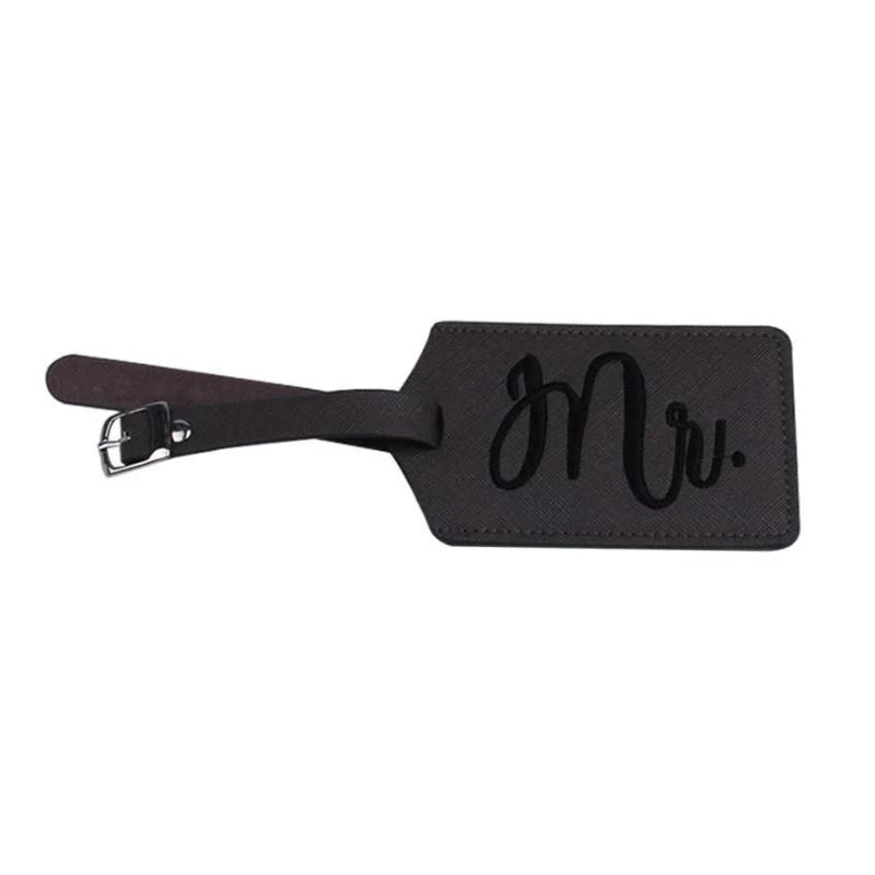 étiquette pour valise avion - Noir