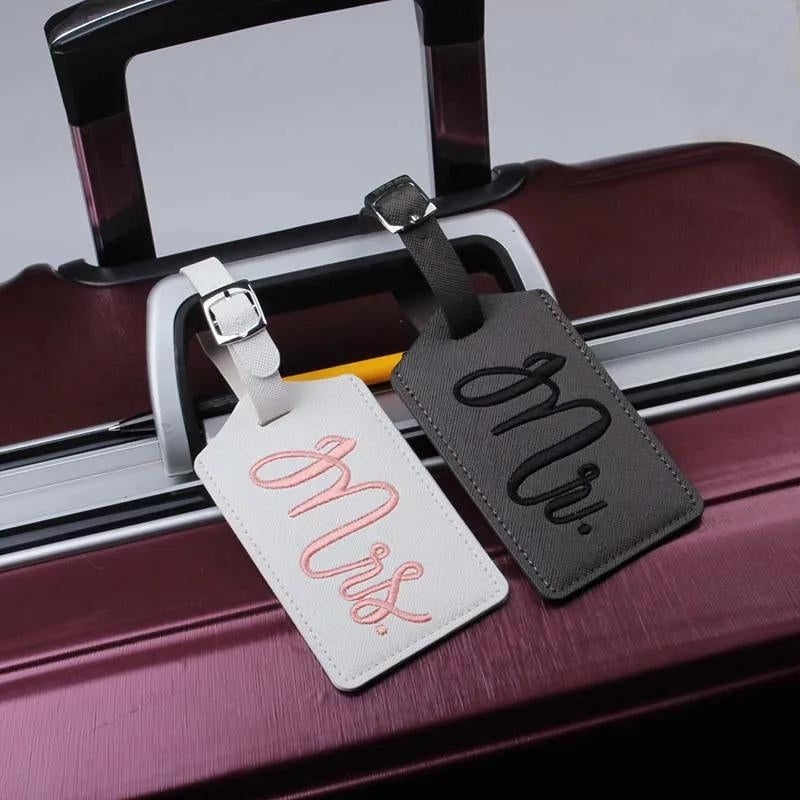étiquette pour valise