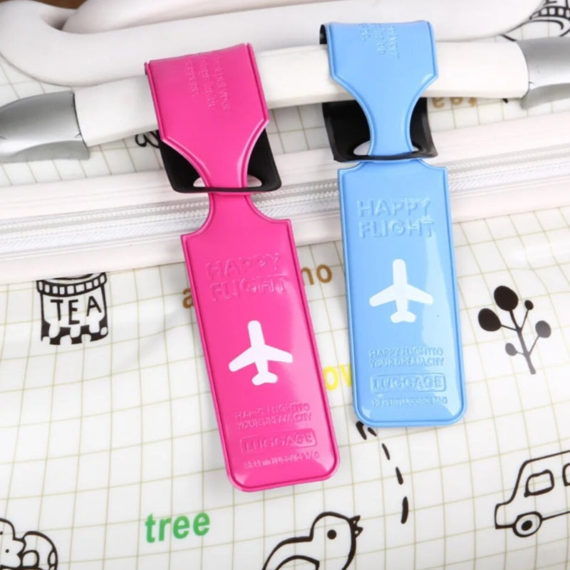 étiquette valise avion