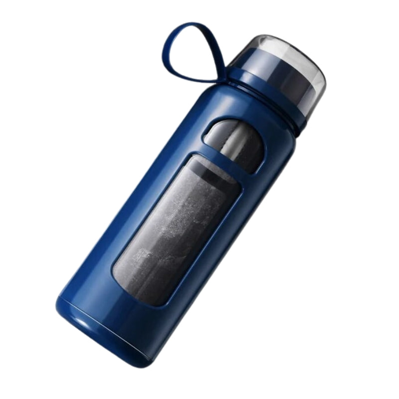 gourde verre infuseur