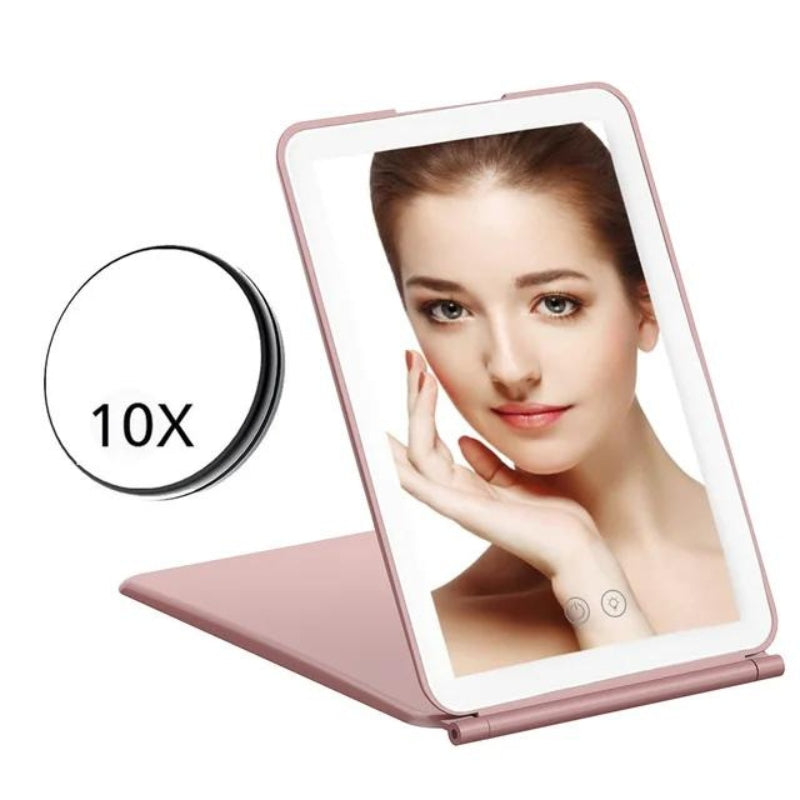 miroir grossissant à led
