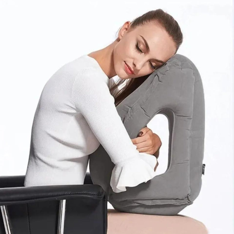 oreiller pour avion gonflable