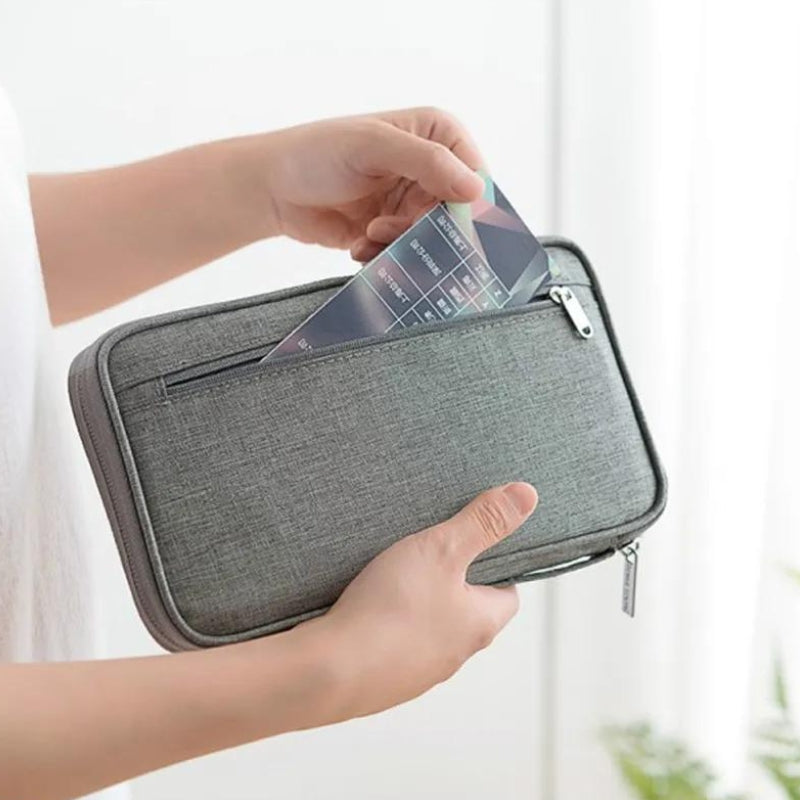 pochette voyage passeport billet