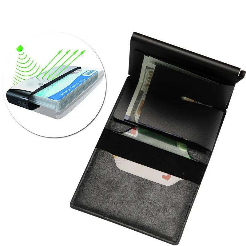 porte carte cuir anti rfid