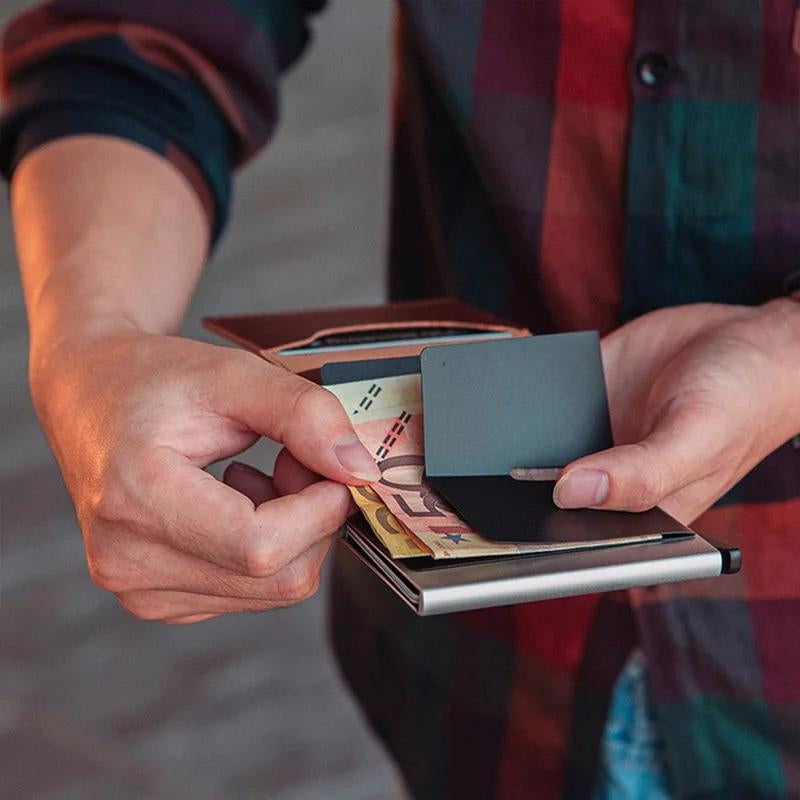 porte carte rfid luxe
