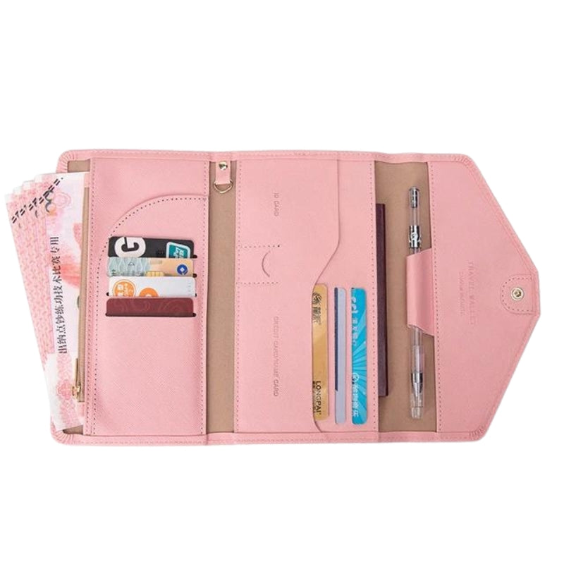 sac voyage portefeuille femme