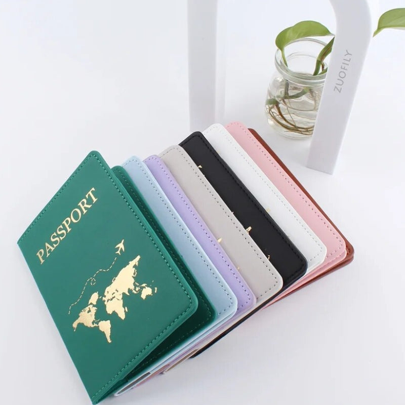 protège passeport cuir femme