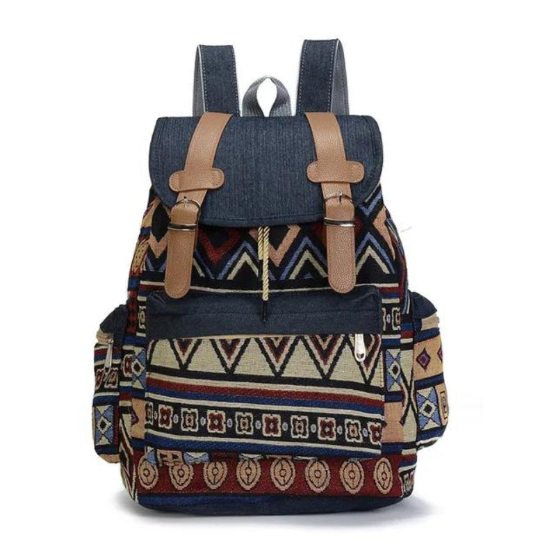 sac à dos voyage femme en toile - Modèle 1