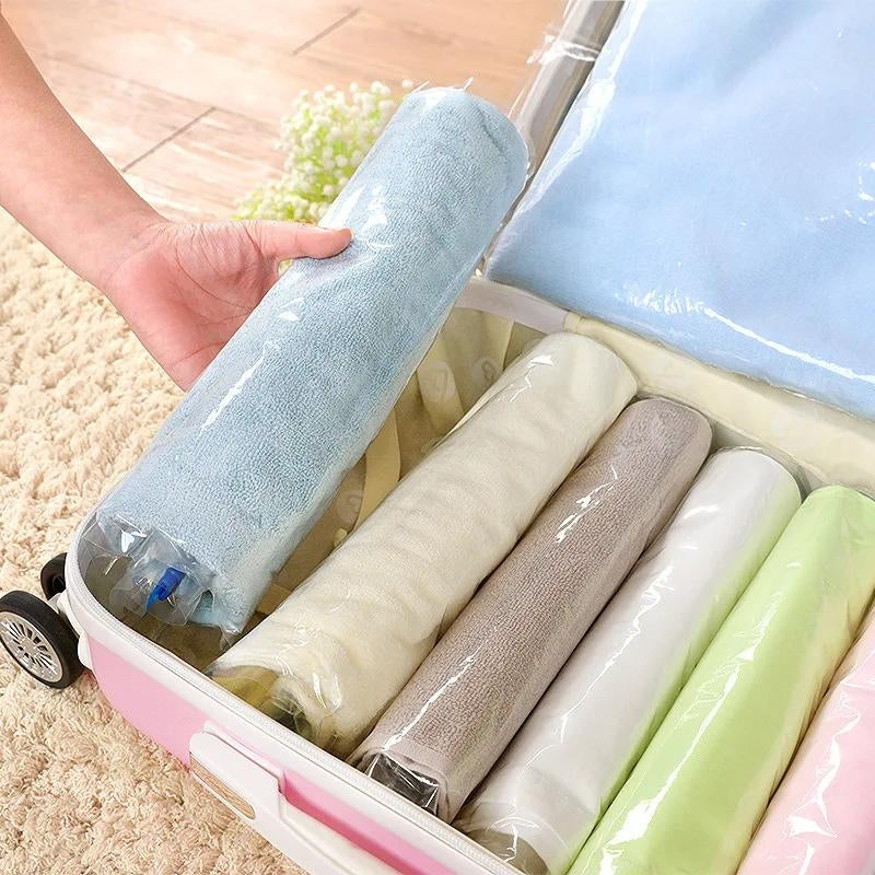 Sac Compression Voyage Sans Aspirateur
