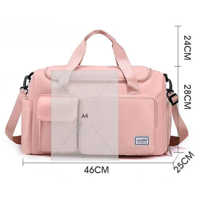 Sac de Voyage Femme avec Rangement Chaussures