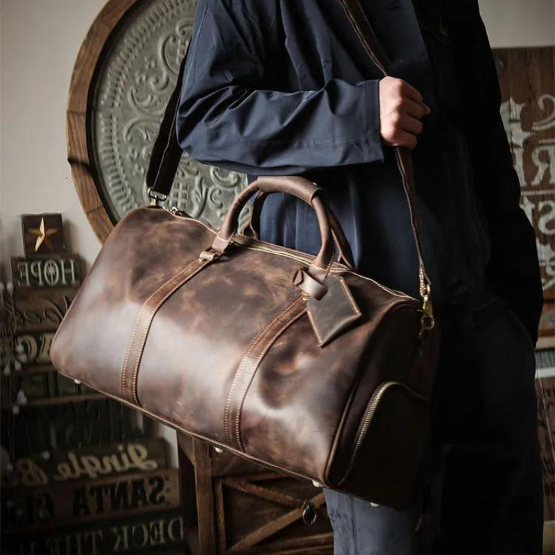 sacoche pour homme en cuir