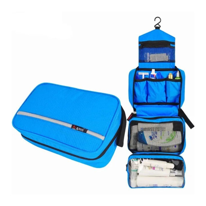 Trousse de toilette professionnelle pour homme à double couche, essentiels pour Trousse de toilette professionnelle pour homme à double couche, essentiels pour