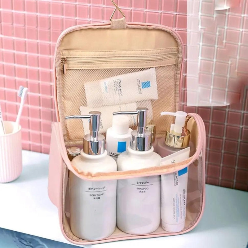 trousse cosmetique transparente