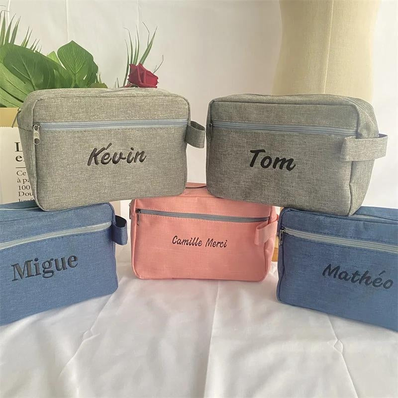 trousse de toilette personnalisable femme