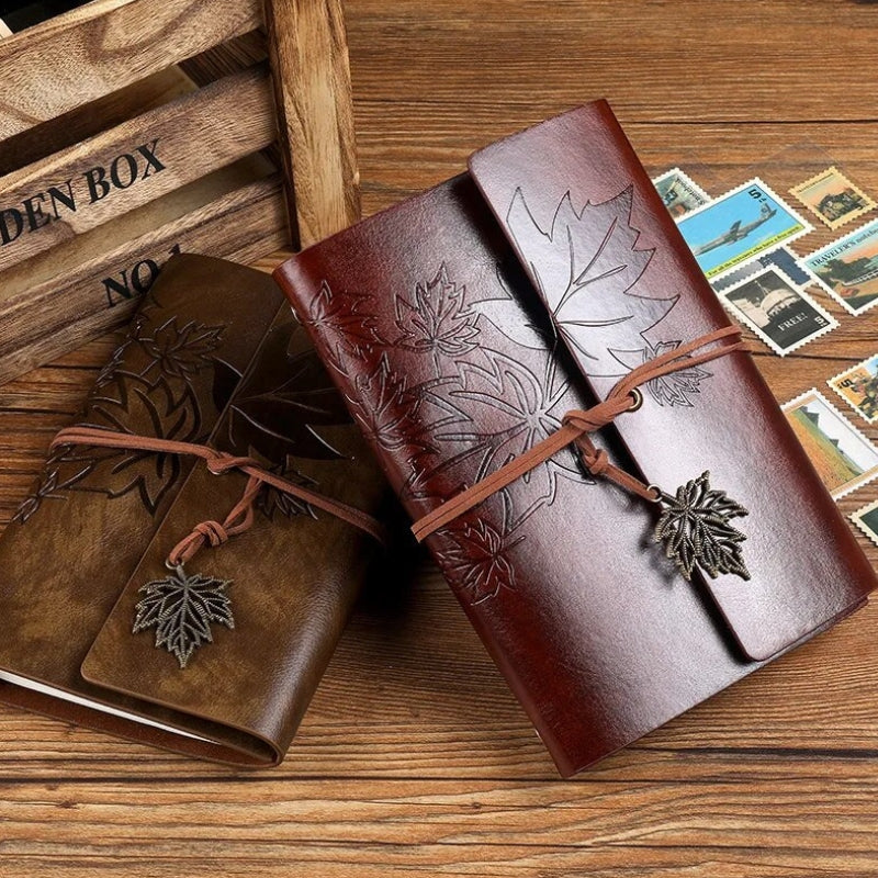carnet voyage en cuir
