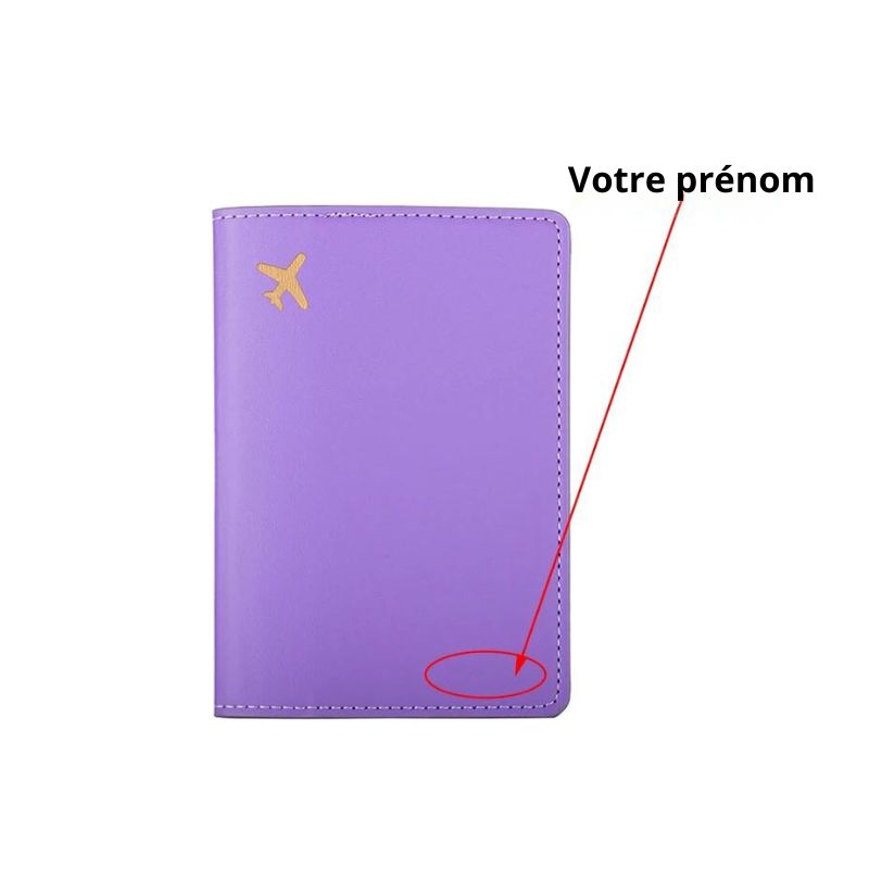 pochette passeport personnalise