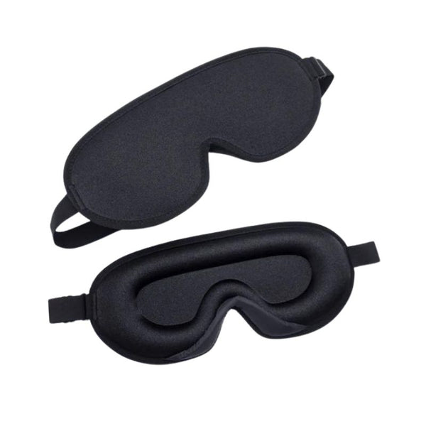 Masque De Sommeil Et Casque Bluetooth TOPOINT 3D - Noir, Pour Voyage Et Avion