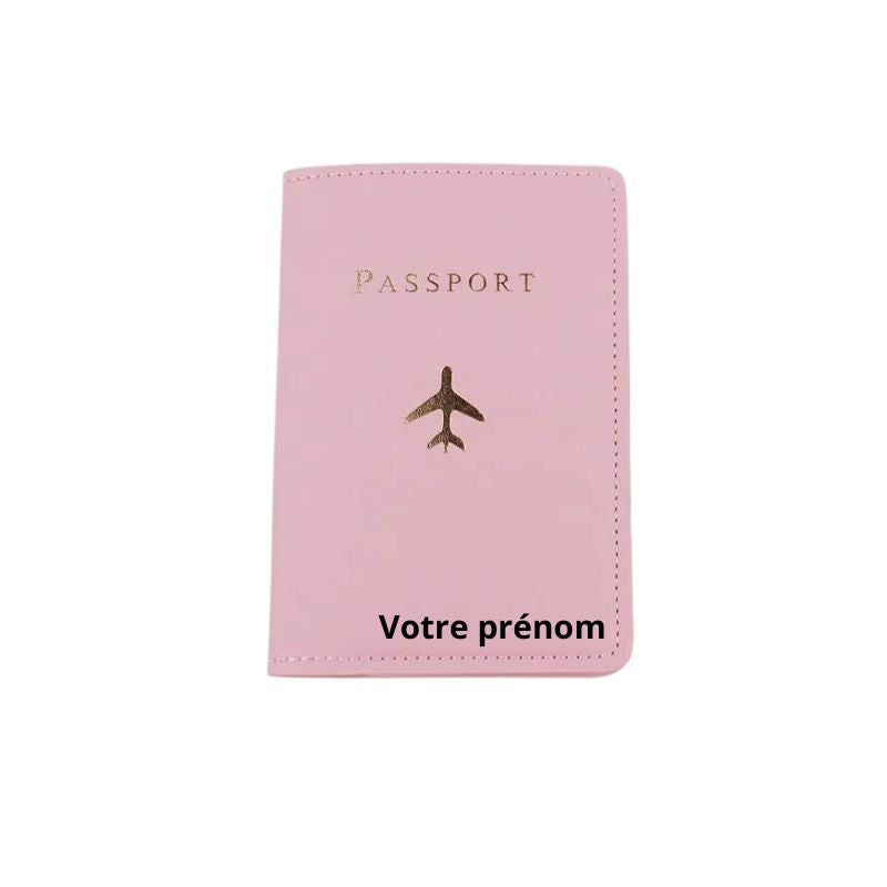 couverture passeport personnalisé