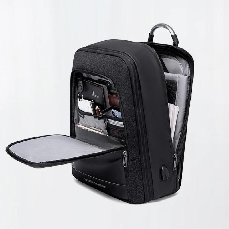 Globe Trotteur Sac Avec Port Usb Rangement Cable Voyage Pochette