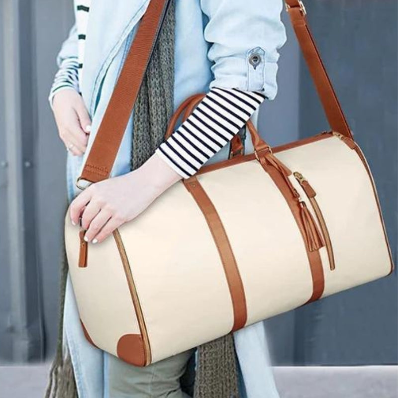 sac de voyage en cuir vintage femme